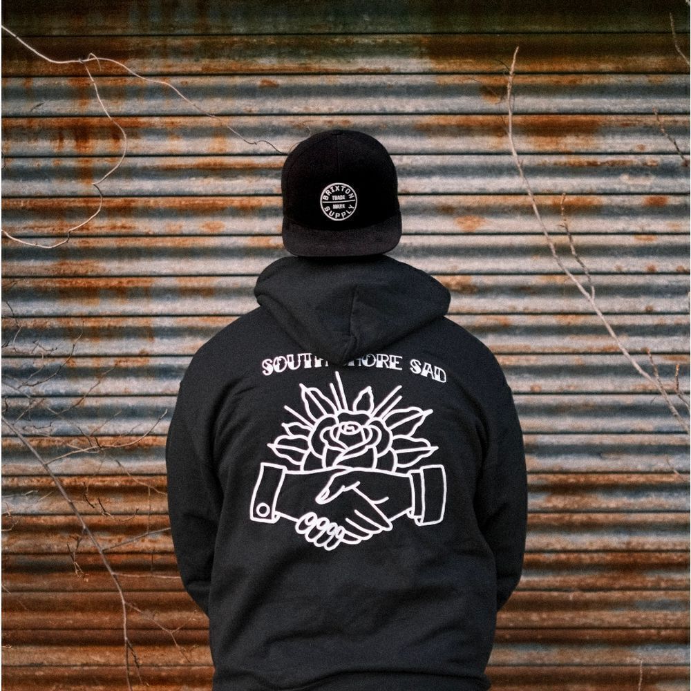NWT, South Shore Sad • American Traditional Tattoo Style Hoodie
